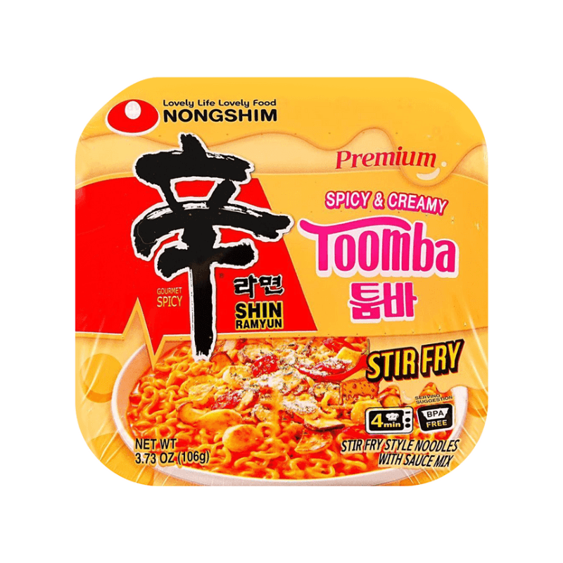 [NONGSHIM] Toomba Stir Fry Bowl - 3.73 oz - A&E Foodstore