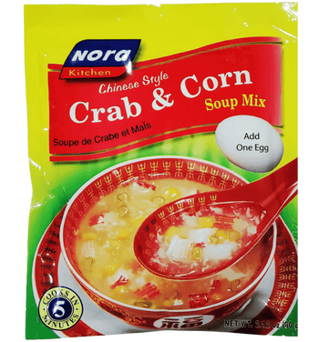 Nora Kitchen Crab And Corn Soup Mix 2.12oz - A&E Foodstore