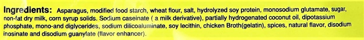 Nora Kitchen Cream Of Asparagus Soup Mix 2.45oz - A&E Foodstore