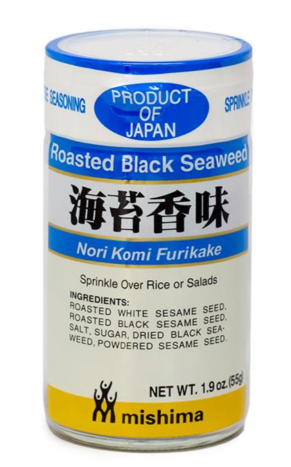 Mishima Roasted Black Nori Komi Furikake 1.5oz