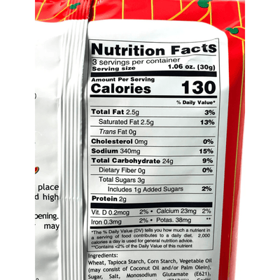 Oishi Prawn Crackers Spicy Flavor 90g - A&E Foodstore