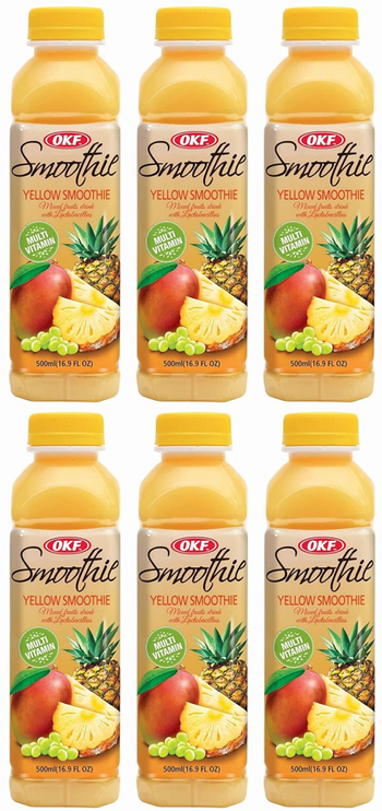 OKF Smoothie, Yellow 500ml - A&E Foodstore