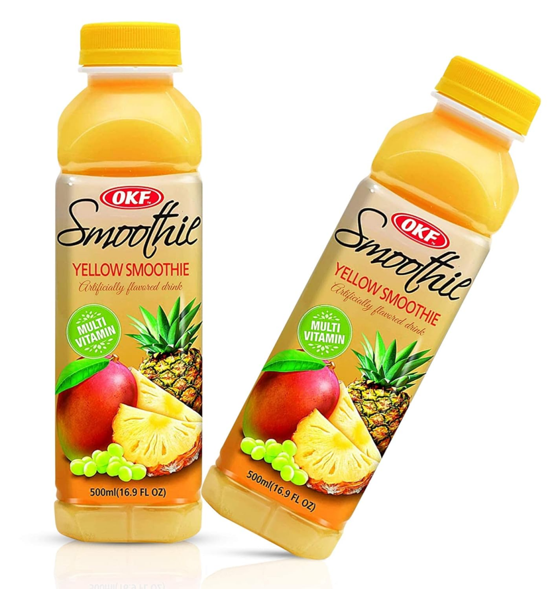 OKF Smoothie, Yellow 500ml - A&E Foodstore