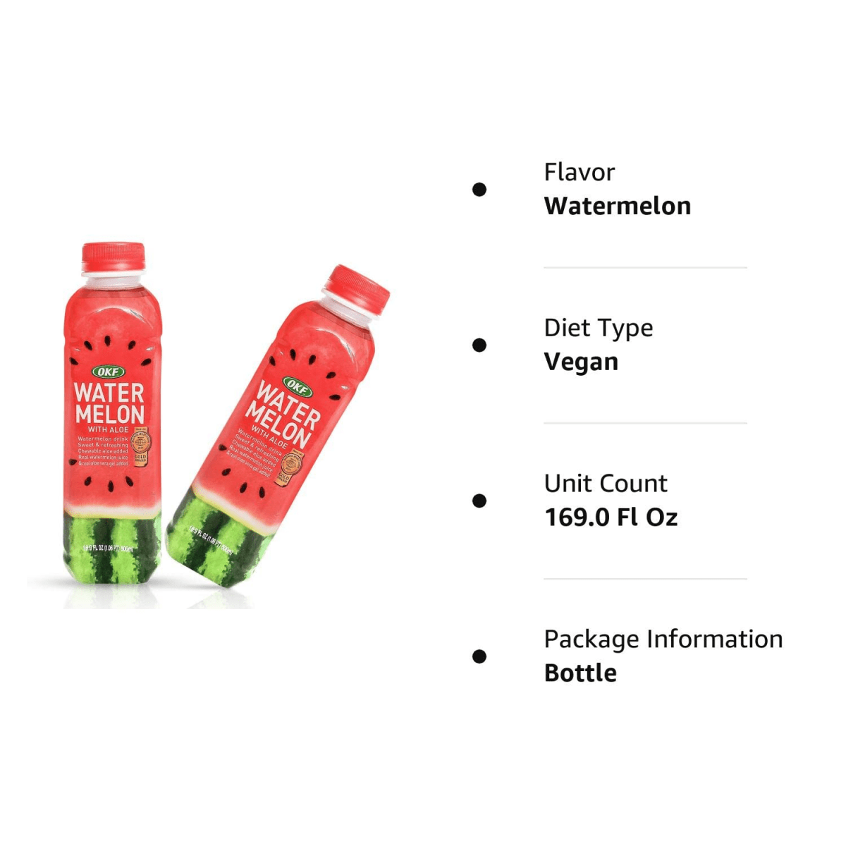 OKF Watermelon With Aloe 500ml - A&E Foodstore