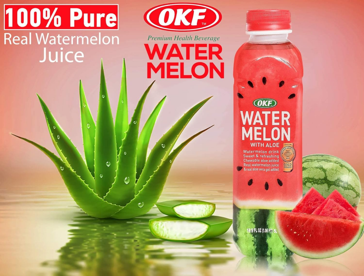 OKF Watermelon With Aloe 500ml - A&E Foodstore