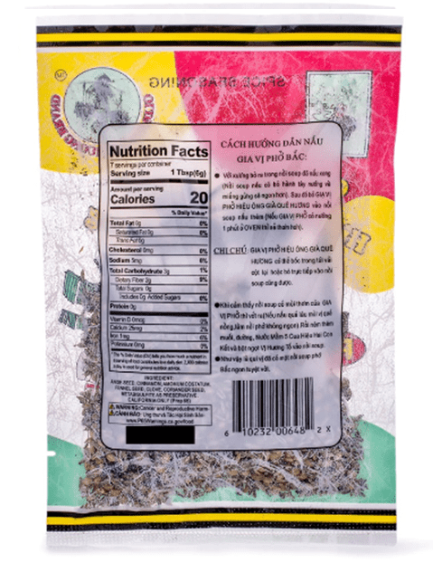 [OLDMAN QUE HUONG] 'Pho' Spice Seasoning P82 - 1.5 oz - A&E Foodstore