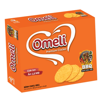 Omeli BBQ Flavor Cracker 288g - A&E Foodstore