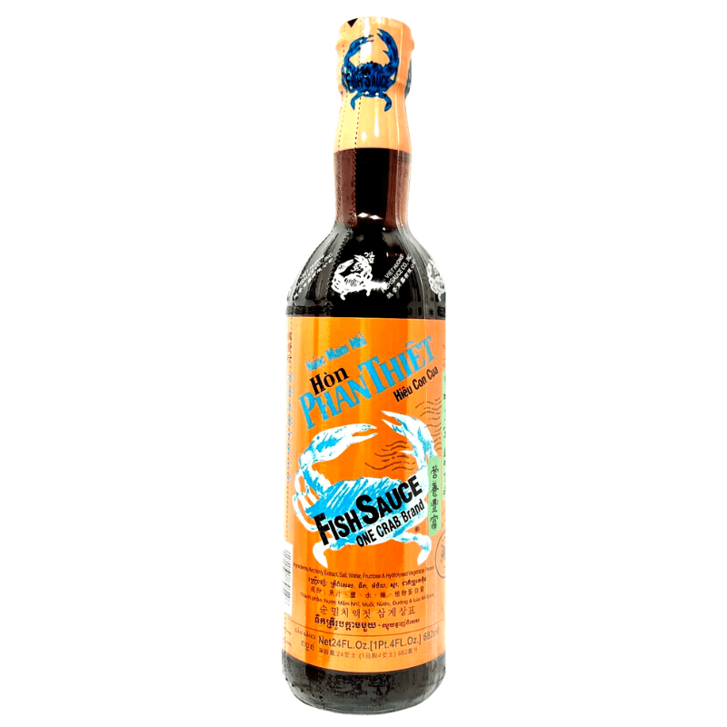 [One Crab Brand] 'Phan Thiet' Fish Sauce - 24 oz - A&E Foodstore