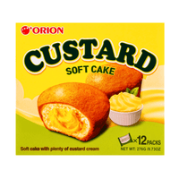 Orion Custard Soft Cake 9.73oz - A&E Foodstore