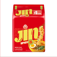 [OTOKI] Jin Ramen Spicy 4 Packs - 16.9oz - A&E Foodstore