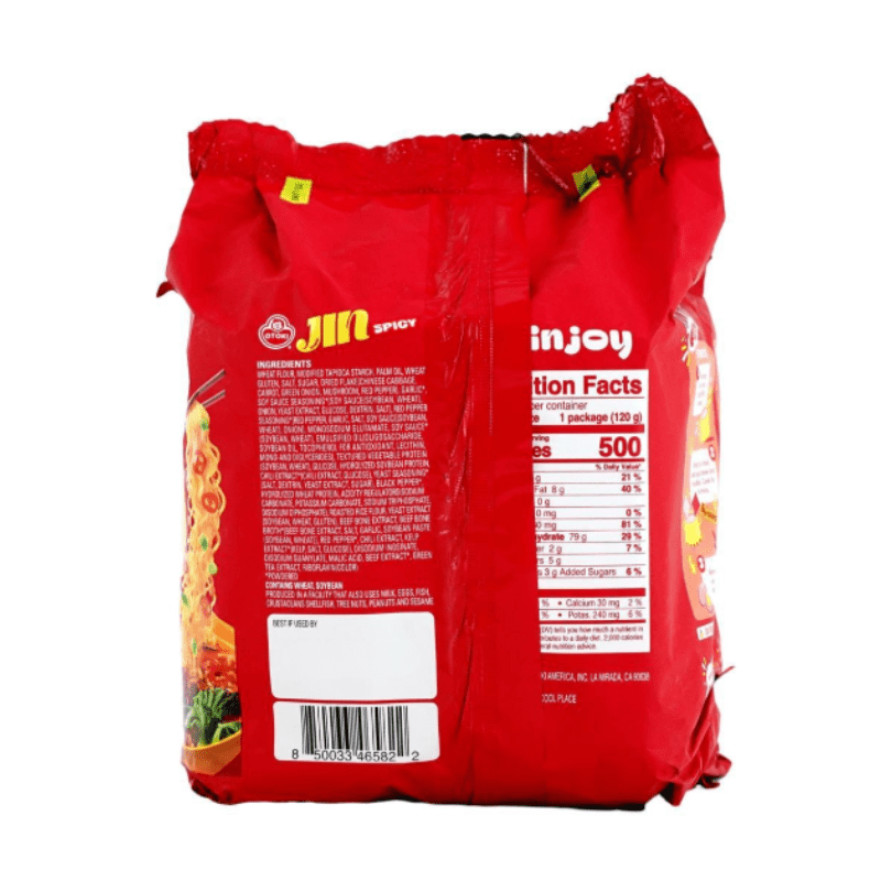 [OTOKI] Jin Ramen Spicy 4 Packs - 16.9oz - A&E Foodstore
