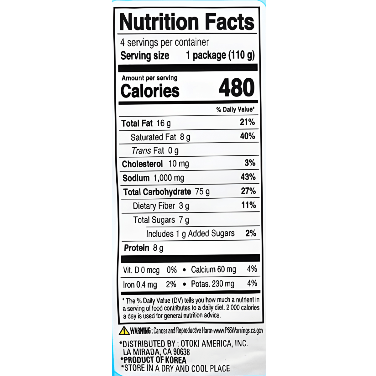 [OTOKI] Stir - Fry Cheesy Ramen Cheddar&Mascarpone - 15.5oz - A&E Foodstore