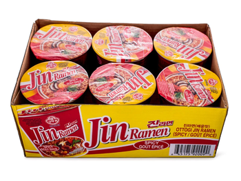 Ottogi Jin Ramen, Spicy Flavor - A&E Foodstore