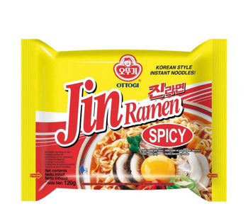 Ottogi Jin Spicy Ramen - A&E Foodstore