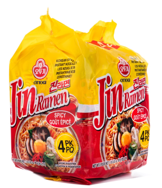 Ottogi Jin Spicy Ramen - A&E Foodstore