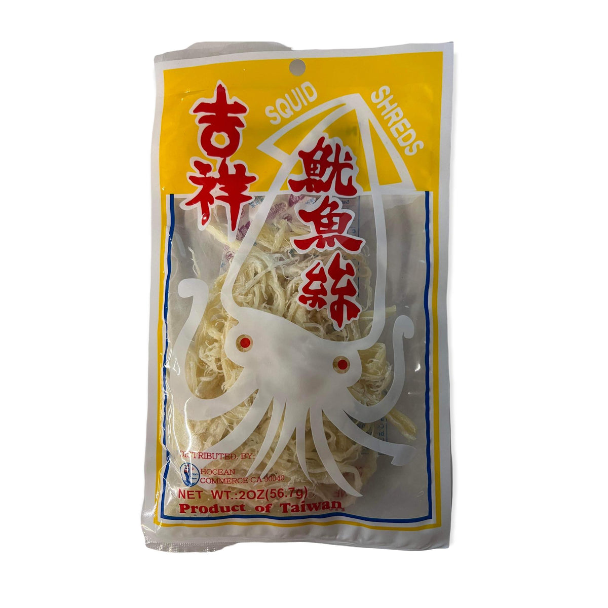 Hocean Original Shredded Dried Squid 2oz