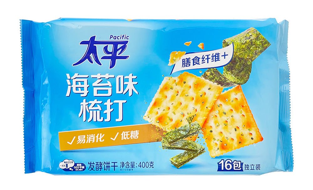 Pacific Seaweed Crackers 400g - A&E Foodstore