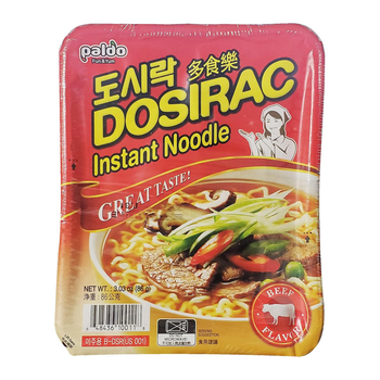 Paldo Dosirac Beef Instant Noodle - A&E Foodstore