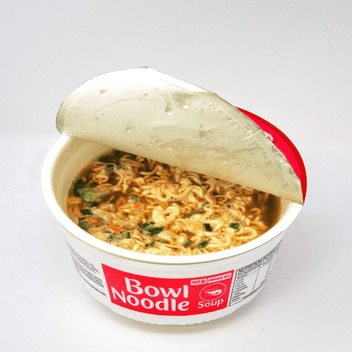 Paldo Fun & Yum Instant Cup Noodle Soup Bowl with Seafood Shrimp Flavored Broth - A&E Foodstore