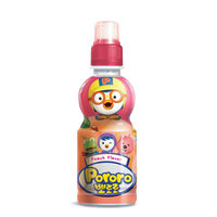Paldo Fun & Yum Pororo Kids Peach Flavor Drink 7.95 oz - A&E Foodstore
