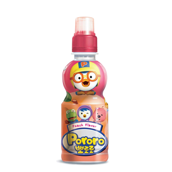 Paldo Fun & Yum Pororo Kids Peach Flavor Drink 7.95 oz - A&E Foodstore