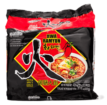 Paldo Hwa Ramen, Hot and Spicy Flavor - A&E Foodstore