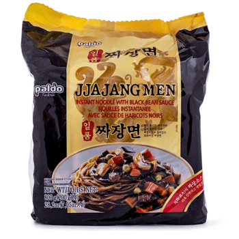 Paldo Jjajangmen Instant Noodle with Black Bean Sauce - A&E Foodstore