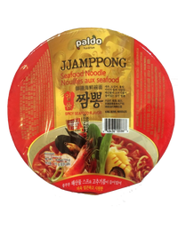 Paldo Jjamppong Seafood Noodle Bowl - A&E Foodstore