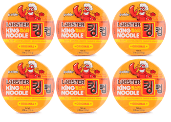Paldo King Noodle Cup, Lobster Flavor - A&E Foodstore
