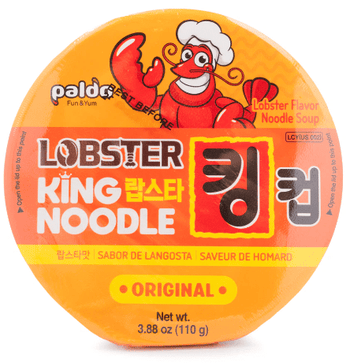 Paldo King Noodle Cup, Lobster Flavor - A&E Foodstore