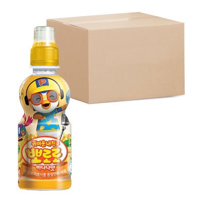 Paldo Pororo Banana Flavored Drink Milk 7.95 oz - A&E Foodstore