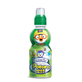 Paldo Pororo Fruit Juice, Green Grape Flavor 7.95 oz