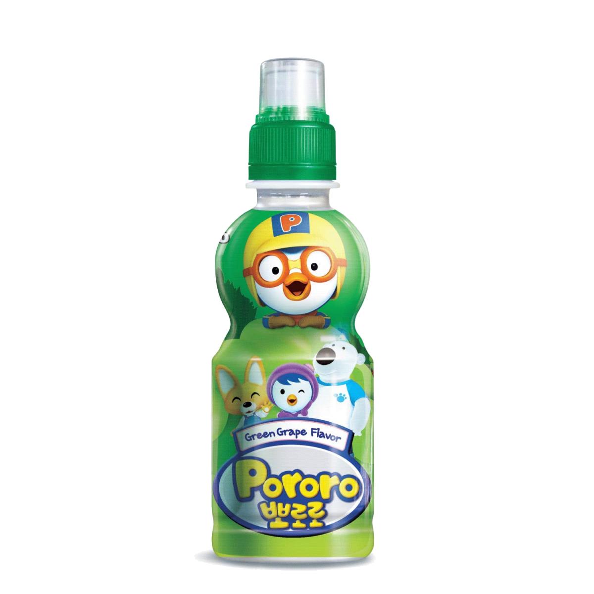 Paldo Pororo Fruit Juice, Green Grape Flavor 7.95 oz - A&E Foodstore