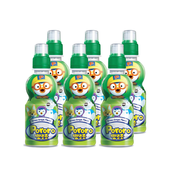Paldo Pororo Fruit Juice, Green Grape Flavor 7.95 oz - A&E Foodstore
