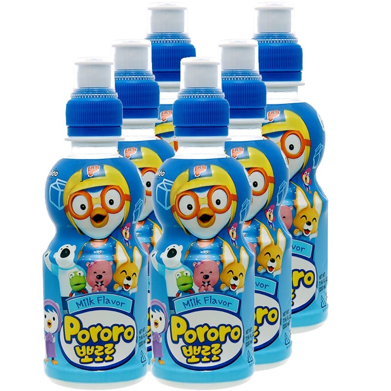 Paldo Pororo Milk Flavor Drink 7.95 oz - A&E Foodstore