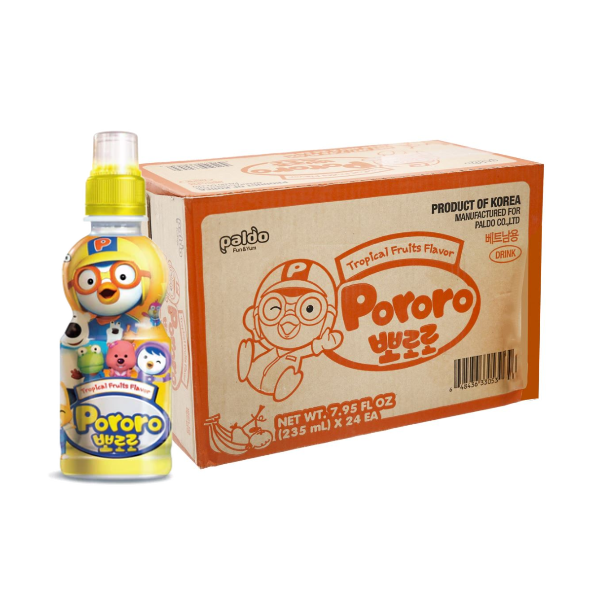 Paldo Pororo Tropical Fruit Juice 7.95 oz - A&E Foodstore