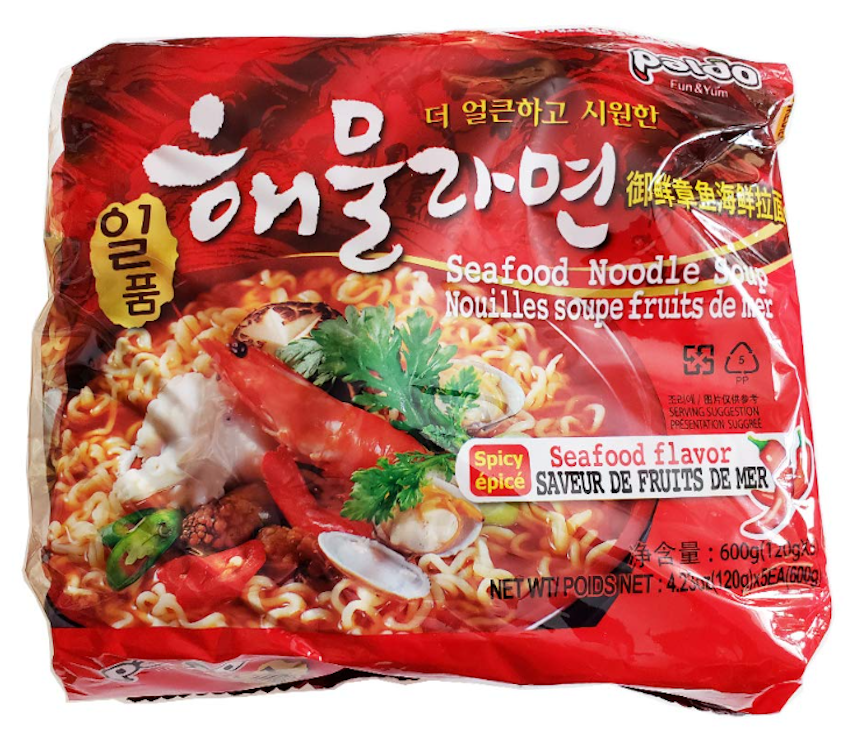 Paldo Seafood Noodle Soup Ramen - A&E Foodstore