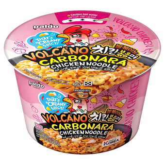 [Paldo] Volcano Carbonara Noodle - 105g