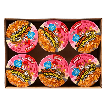 [Paldo] Volcano Carbonara Noodle - 105g - A&E Foodstore