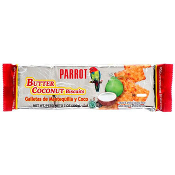 Parrot Butter Coconut Biscuits 7oz - A&E Foodstore