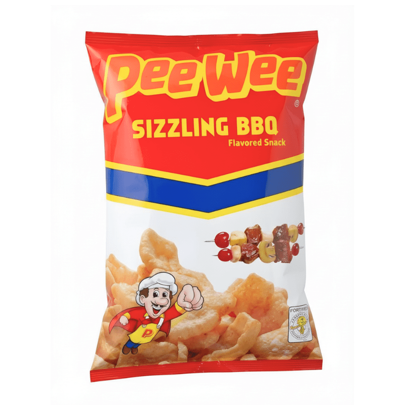 [Peewee] Sizzling BBQ Flavored Snack - 95g - A&E Foodstore