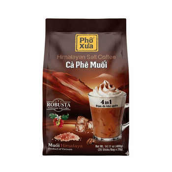[Pho Xua] Himalayan Salt Coffee 4 in 1 – 14.11 oz - A&E Foodstore