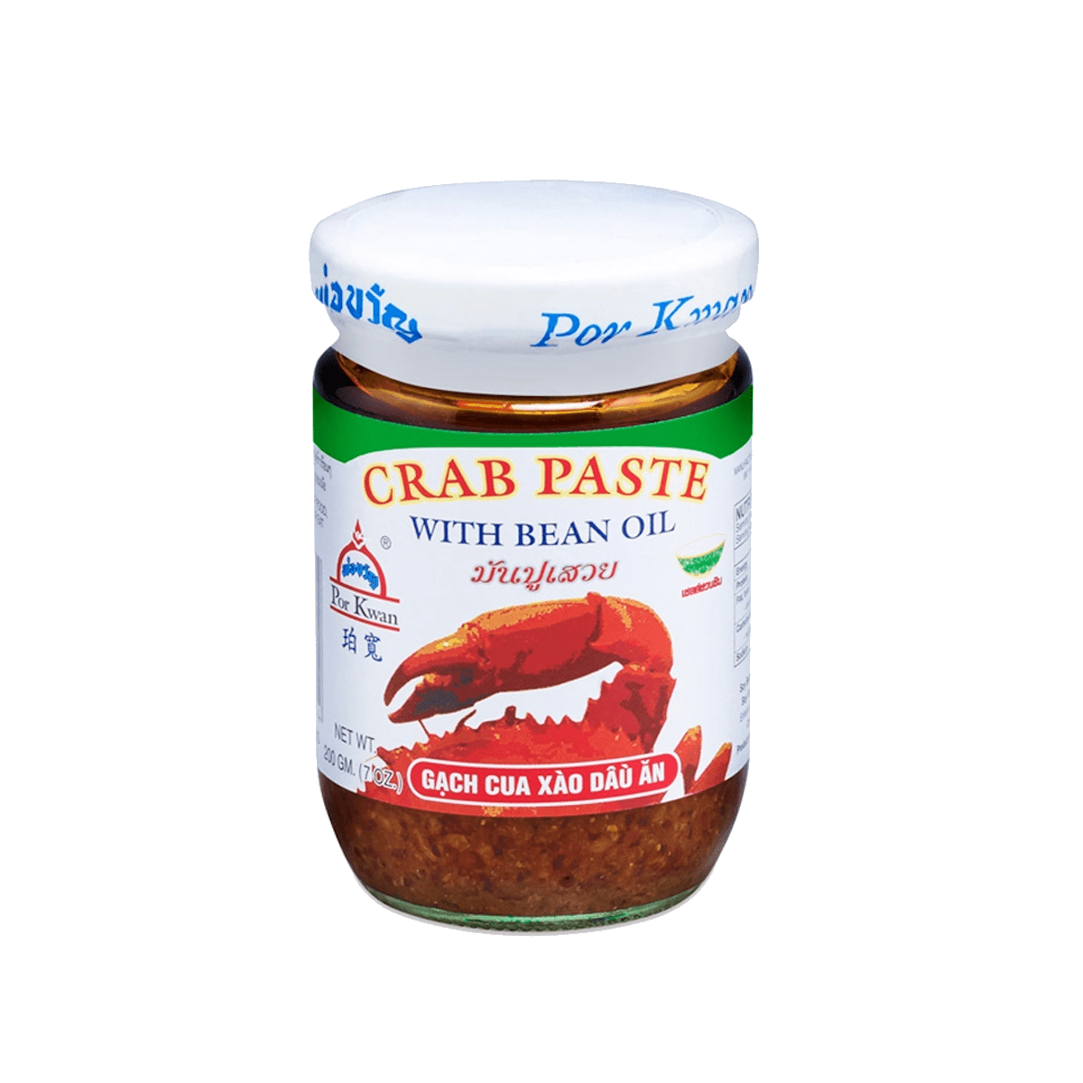 POR KWAN Crab Paste with Bean Oil 200g - A&E Foodstore