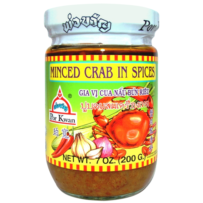 POR KWAN Minced Crab In Spices 200g - A&E Foodstore