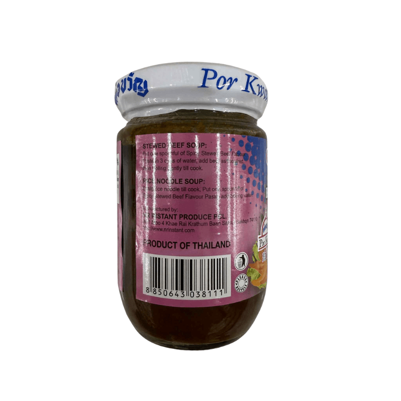 Por Kwan Spicy Beef Stew Paste 225g - A&E Foodstore