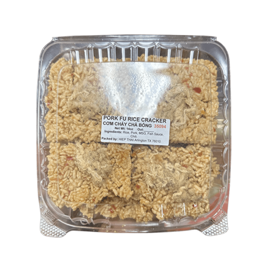 Pork Fu Rice Cracker 14 oz - A&E Foodstore