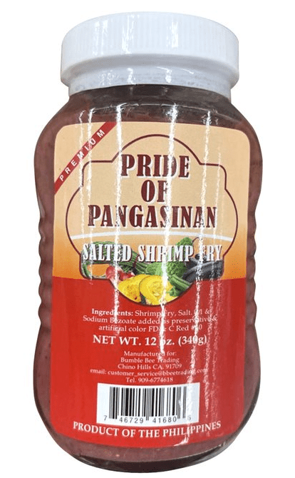 Pride of Pangasinan - Salted Shrimp Fry 12oz - A&E Foodstore