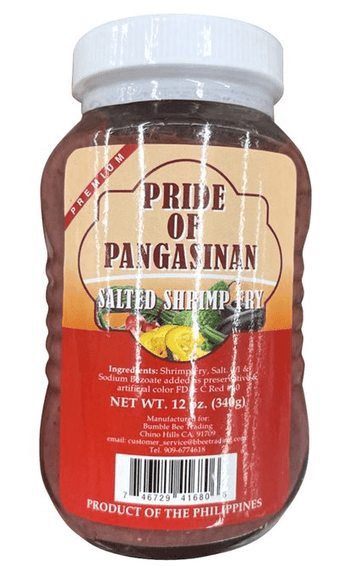 Pride of Pangasinan - Salted Shrimp Fry 12oz - A&E Foodstore