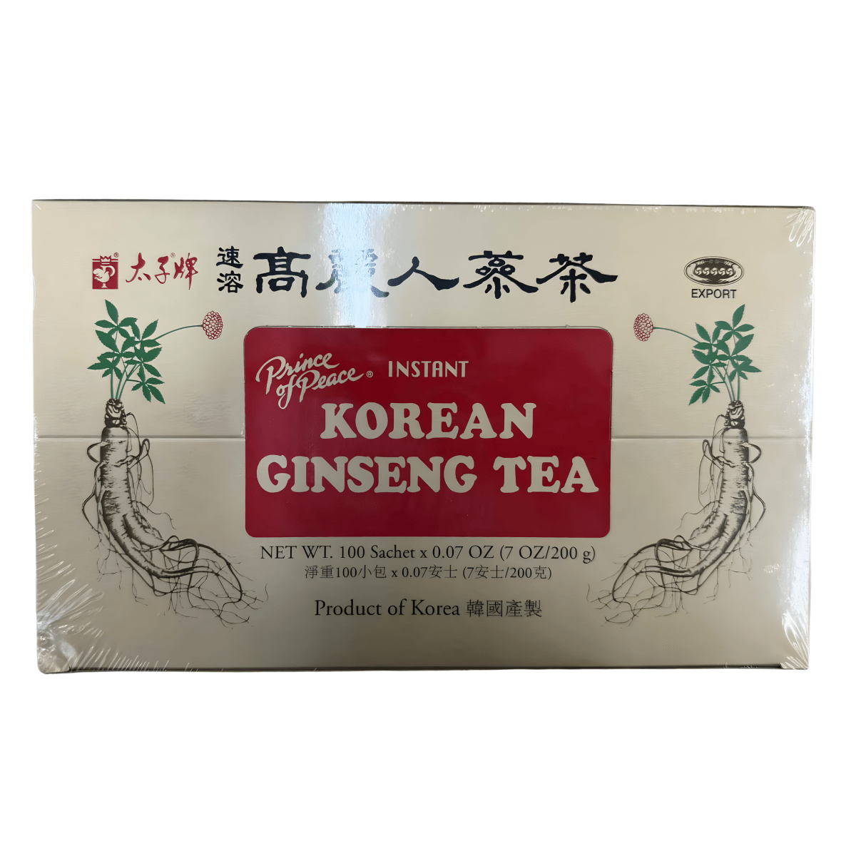 Prince Of Peace Korean Ginseng Tea 7oz - A&E Foodstore