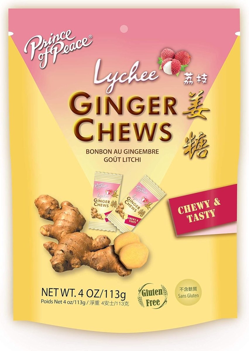 Prince Of Peace Lychee Ginger Chew 4oz - A&E Foodstore